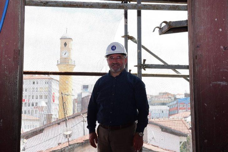 Başkan Aşgın, Velipaşa Hanı’ndaki çalışmaları inceledi G2