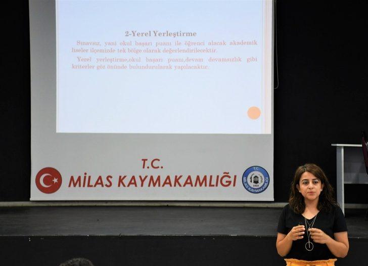 Milas’ta LGS tercih danışmanlığı toplantısı düzenlendi G2