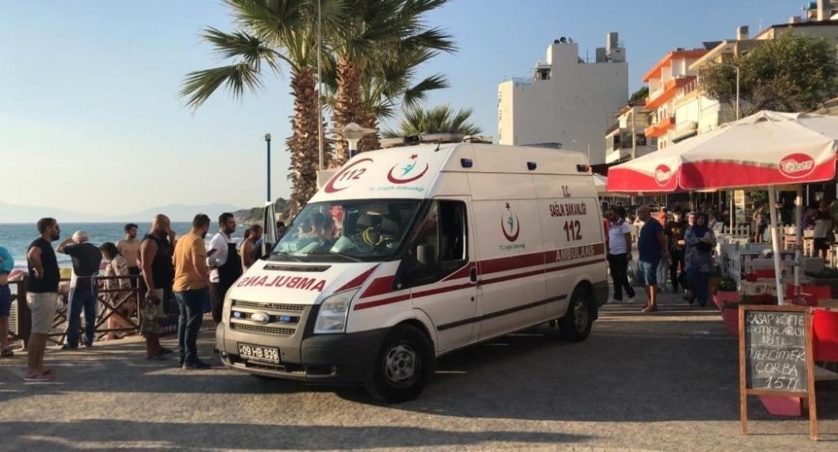 Kuşadası&rsquo;nda bir kişi boğularak hayatını kaybetti