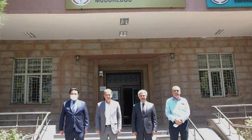 Celalettin Ekinci&rsquo;den İl&ccedil;e Milli Eğitim M&uuml;d&uuml;rlerine Ziyaret