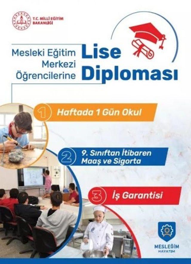 Mesleki eğitim merkezi yeni nesil lise oldu