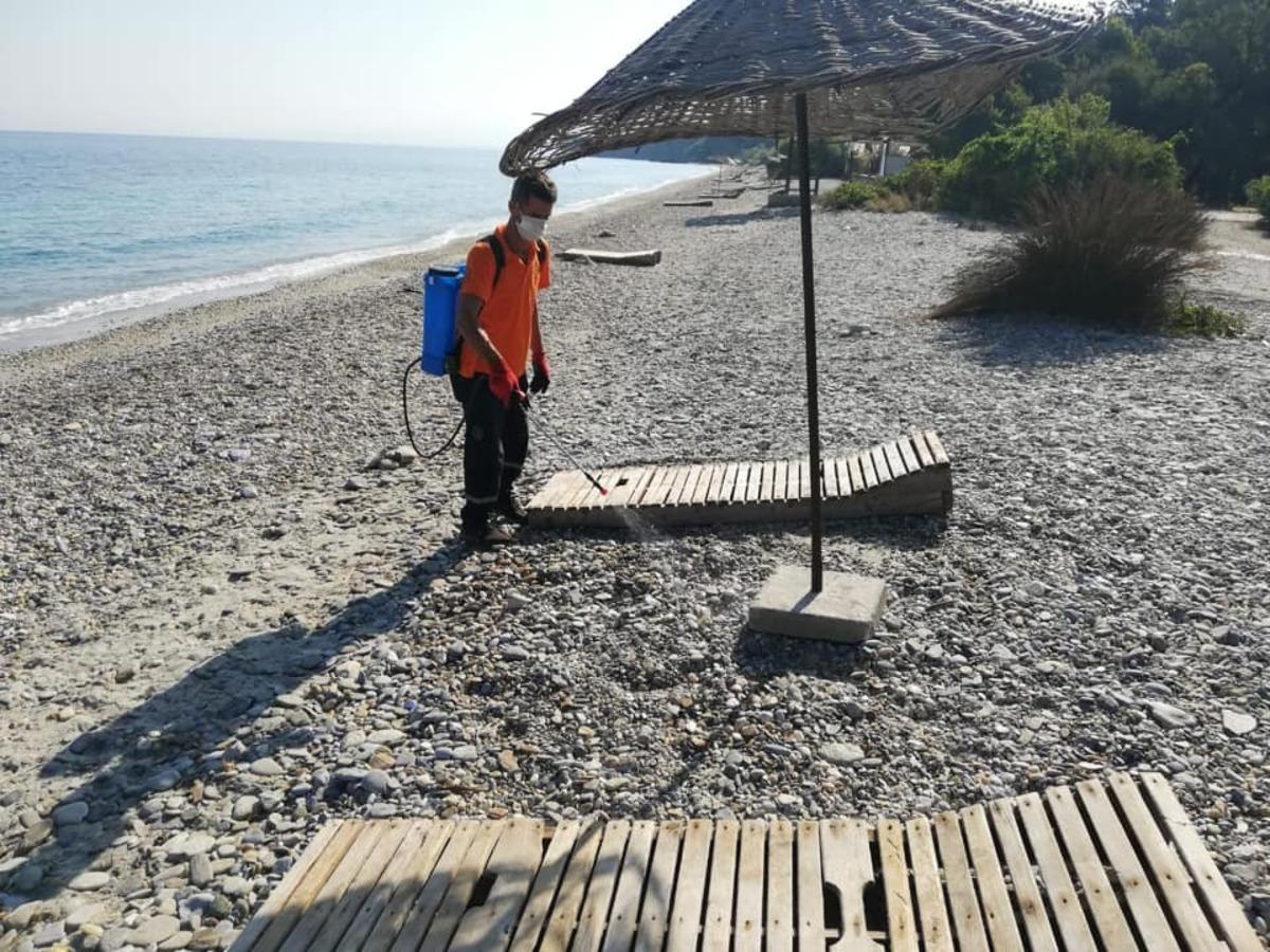 Ziyaret&ccedil;i rekorları kıran milli park her g&uuml;n dezenfekte ediliyor