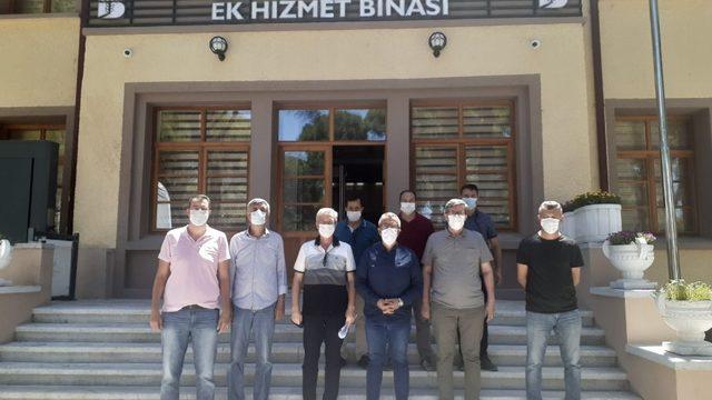 Baski Genel Müdürü Günal,  Burhaniye’de incelemelerde bulundu