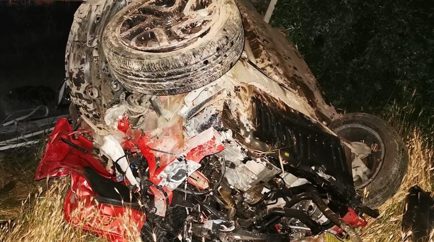 Sivas'ta kaza yapan ehliyetsiz sürücü ile araç sahibine 5 bin lira ceza