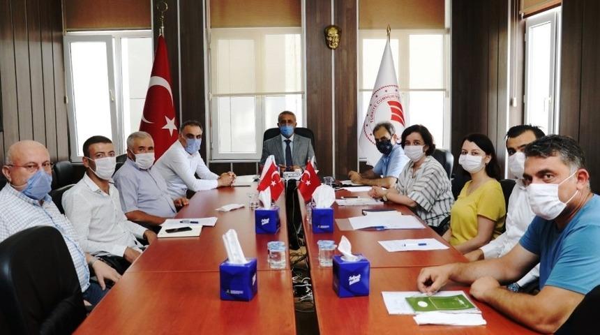 Mandalarda suni tohumlama proje toplantısı yapıldı