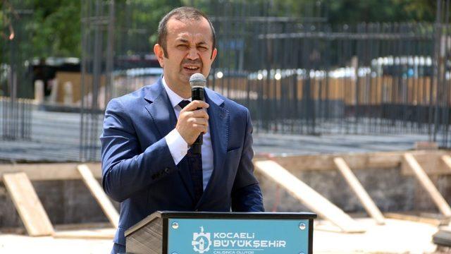 İzmit Seka Hastane Camii için temel atma töreni düzenlendi