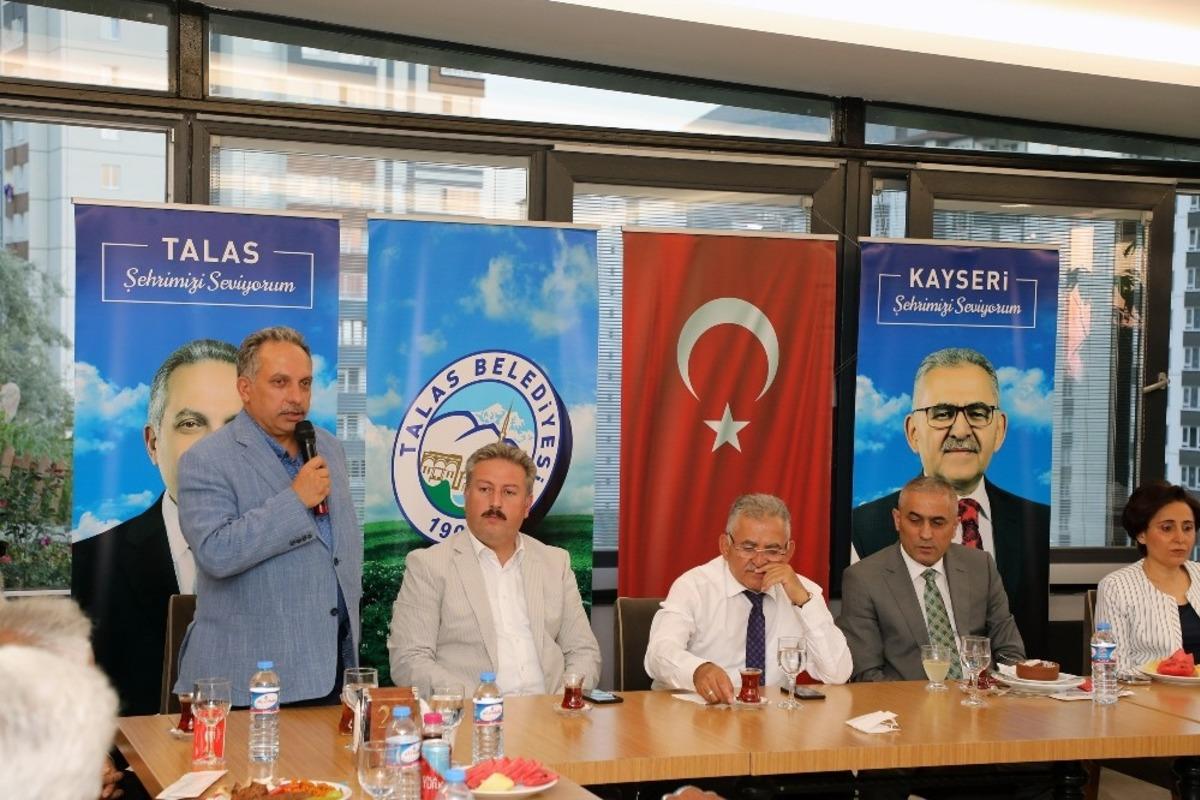 Başkan Yal&ccedil;ın&rsquo;dan Kaymakam G&uuml;ney&rsquo;e veda yemeği