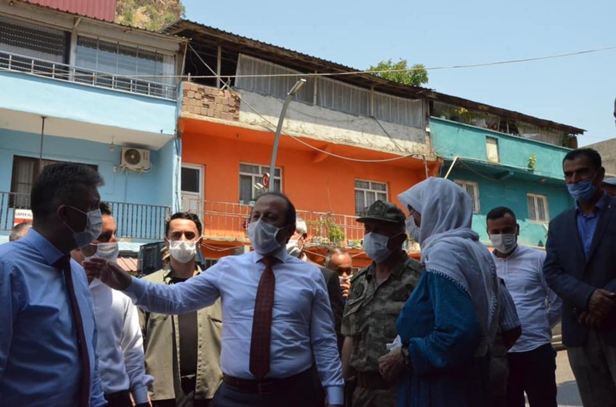 Vali Pehlivan Uludere esnafı ile buluştu