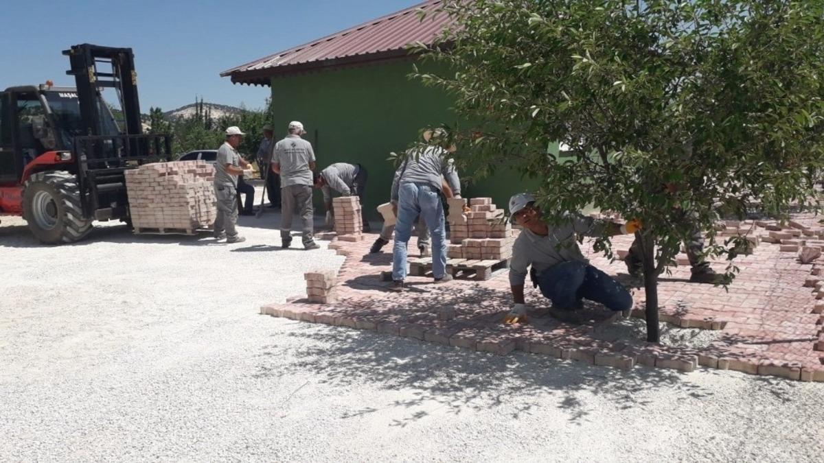 Varsak yaylasına bakım &ccedil;alışması