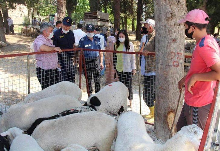 Denizli’nin Çal ilçesinde kurban satış yerleri denetlendi G2