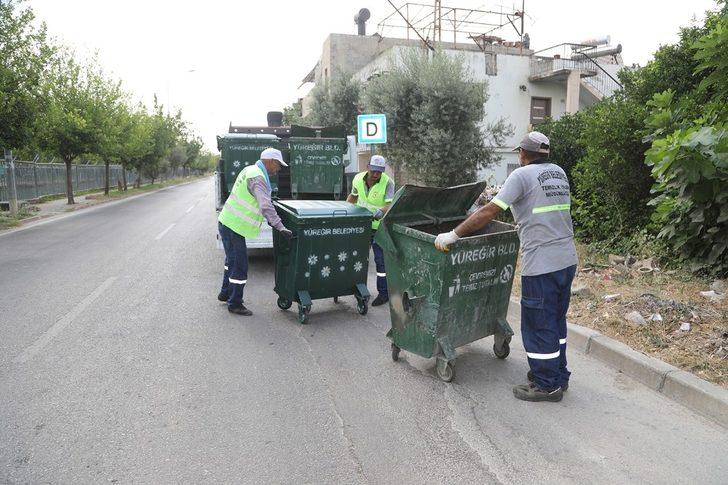 Yüreğir’de çöp konteynerleri yenileniyor G4