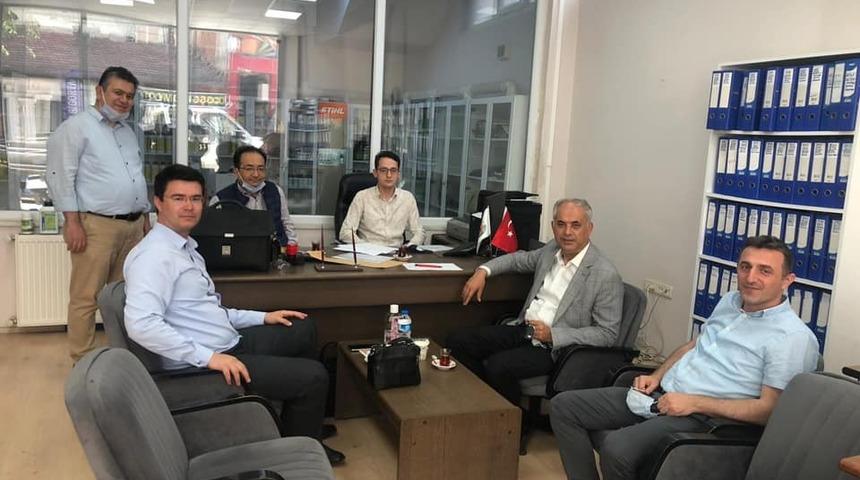 Başkan Yaman&rsquo;dan Bilecik Tarım Kredi Kooperatifine ziyaret