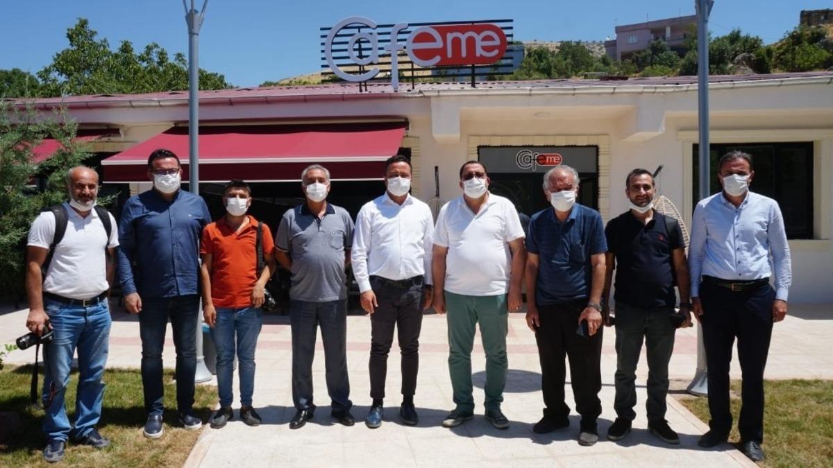 Kaymakam İnan basın mensupları ile bir araya geldi