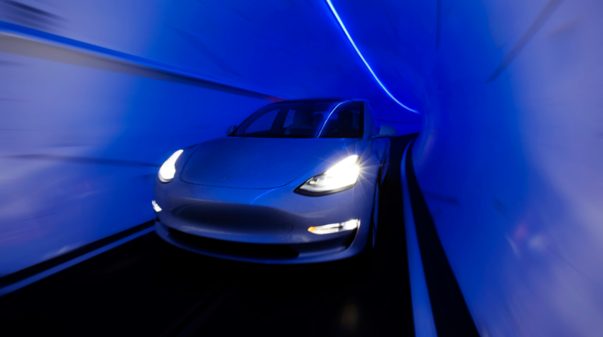 Elon Musk'ın trafiğe son veren Loop t&uuml;nellerinde kullanılacak otomobiller a&ccedil;ıklandı!