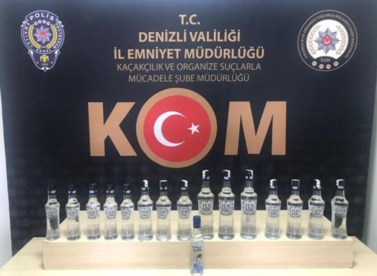 Denizli emniyetinden ka&ccedil;ak&ccedil;ılara operasyon: 3 g&ouml;zaltı, 1 tutuklama