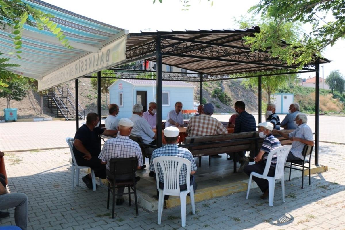 Kaymakam Yazar&rsquo;ın mahalle ziyaretleri s&uuml;r&uuml;yor