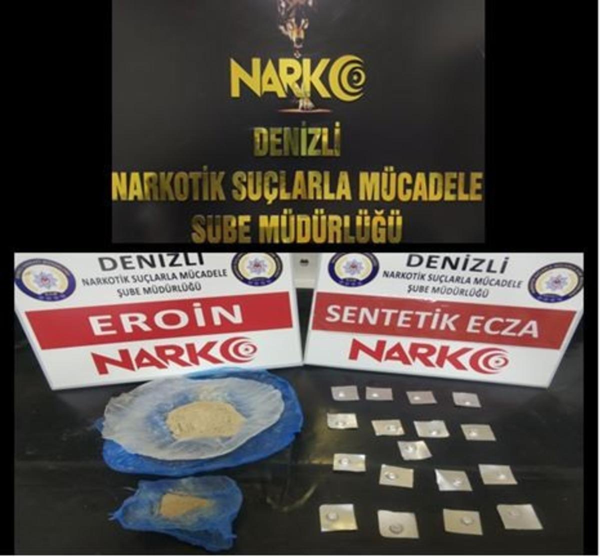 Denizli&rsquo;deki uyuşturucu operasyonunda 21 zanlıdan 11&rsquo;i tutuklandı