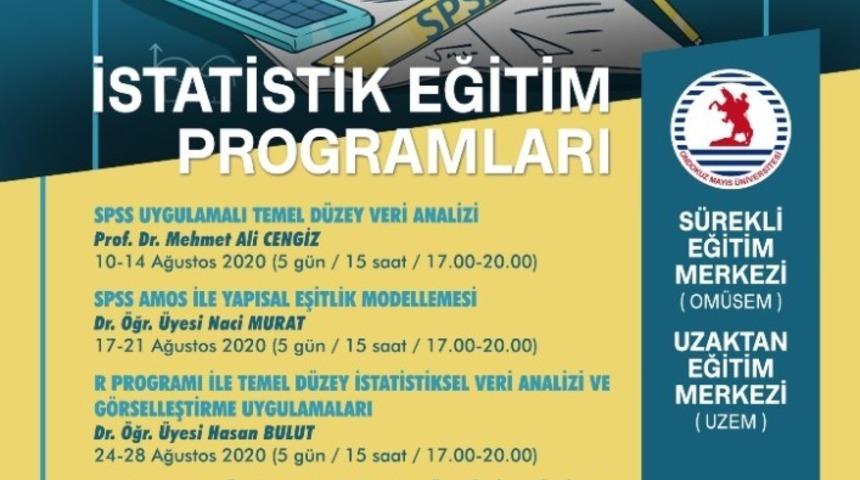 OM&Uuml;SEM eğitimlerine online devam ediyor