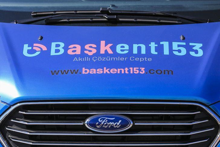 Ankara Kalesi'nde Ford'un "çevre dostu" aracı ring servisine başladı G1