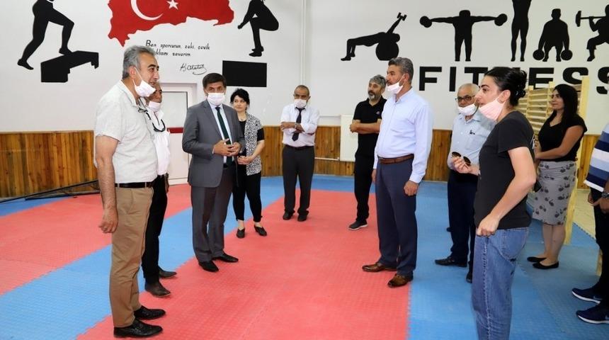 Ulalar yerleşkesi hizmet binasının bodrum katı spor kompleksi olacak