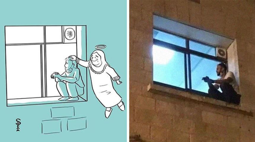 Annesi koronavirüse yakalanan gencin yürekleri burkan hikayesi!