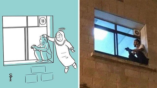 Annesi koronavirüse yakalanan gencin yürekleri burkan hikayesi!