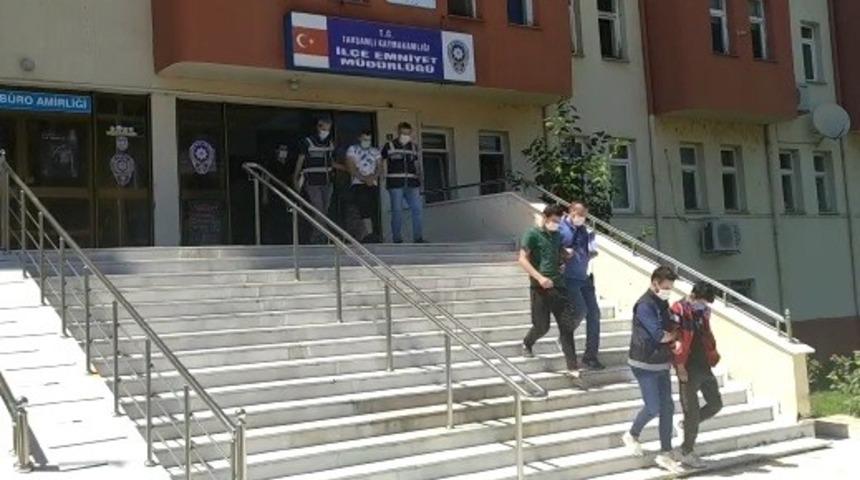 Motosiklet hırsızları yakalandı