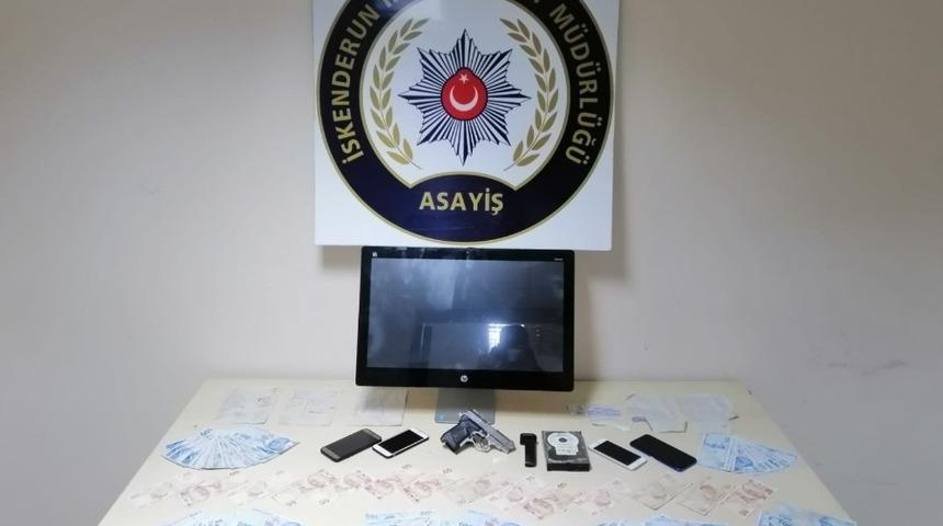 Hatay’da yasa dışı bahis operasyonu: 5 gözaltı