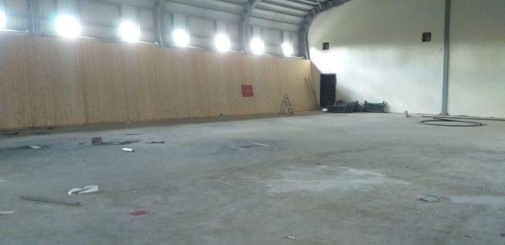 Kartepe İHL Spor Salonu’nun çevre imalatı başladı G3
