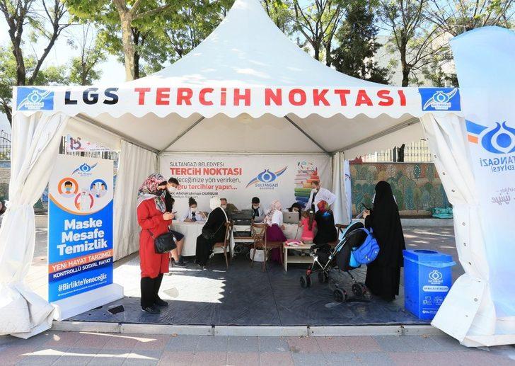 Sultangazi Belediyesinden LGS tercih çadırı G2