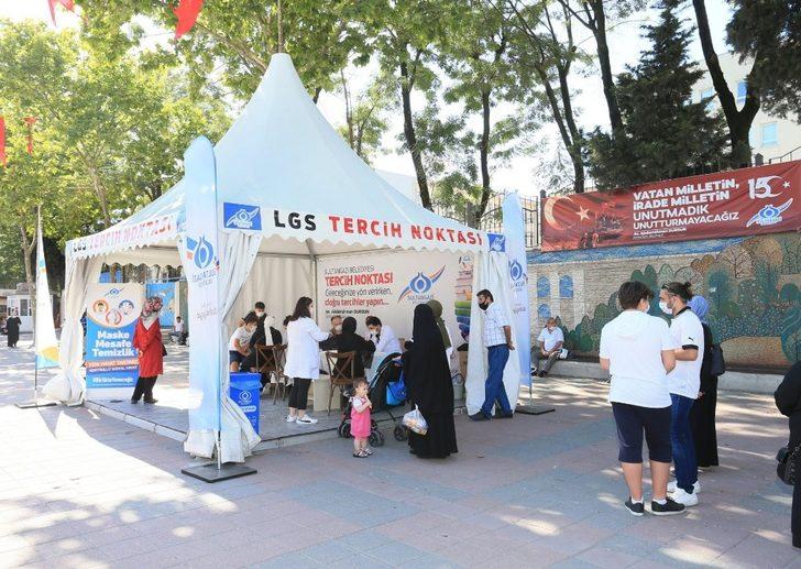 Sultangazi Belediyesinden LGS tercih çadırı G3