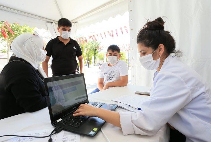 Sultangazi Belediyesinden LGS tercih çadırı G5