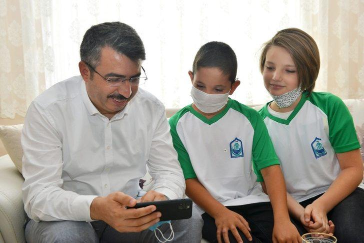 Başkan Yılmaz, Akif amcaya misafir oldu G5