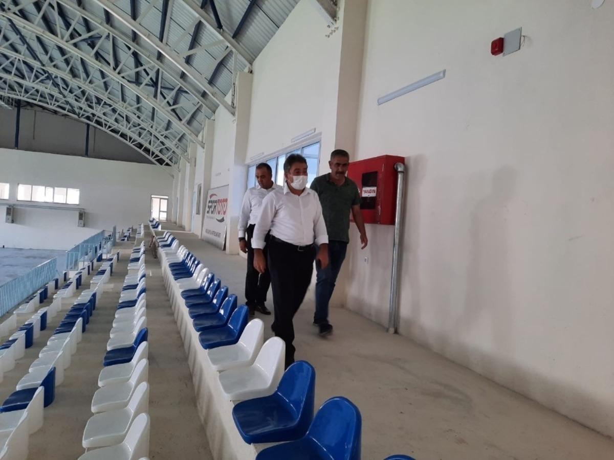 Ağrı GSİM M&uuml;d&uuml;r&uuml; Demir, Eleşkirt Tesislerini inceledi