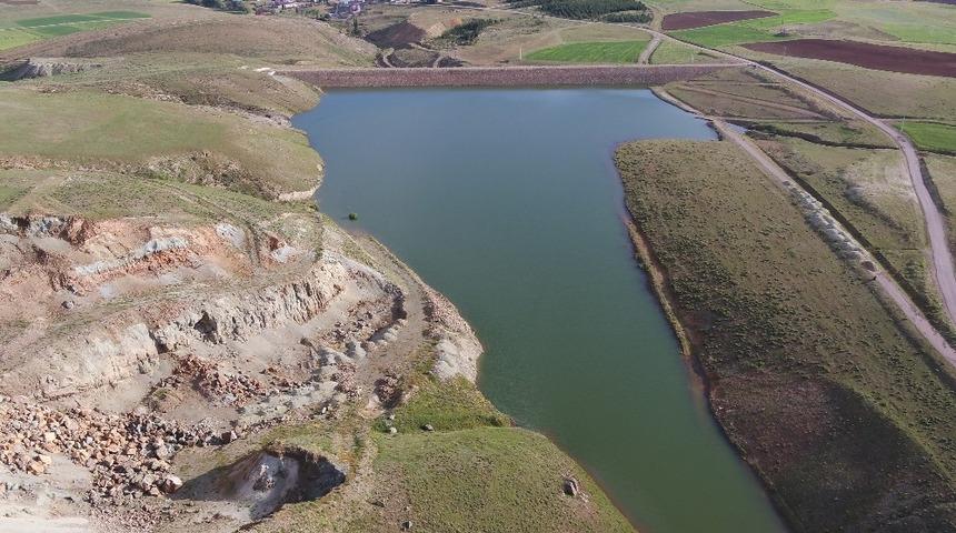 Konursu G&ouml;leti ile m&uuml;mbit topraklar su ile buluştu
