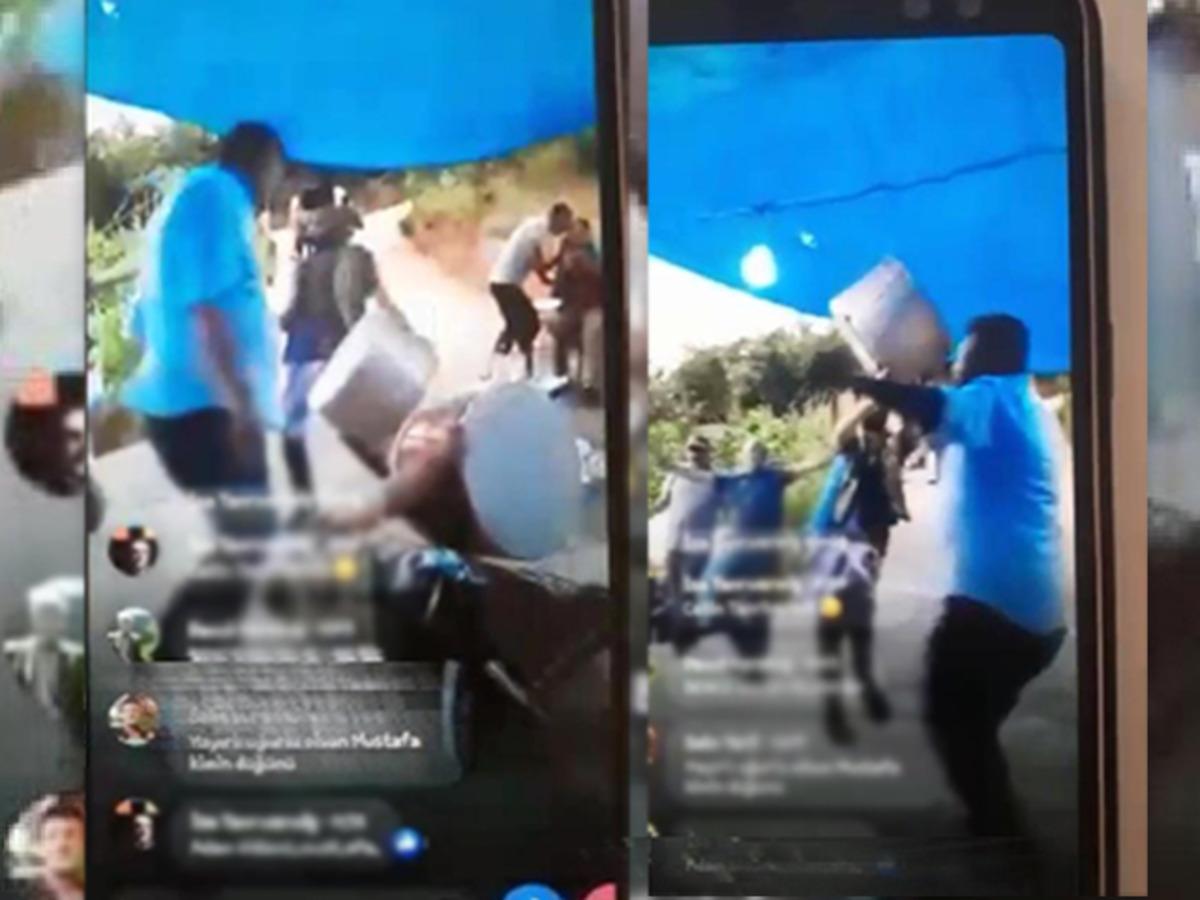 D&uuml;ğ&uuml;nde panik anları! Emekli polis d&uuml;ğ&uuml;nde ateş etti, davetli &ouml;ld&uuml;