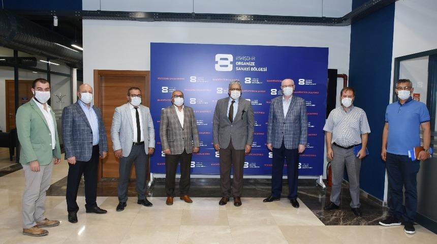 Başkan Kurt&rsquo;tan EOSB&rsquo;ye ziyaret