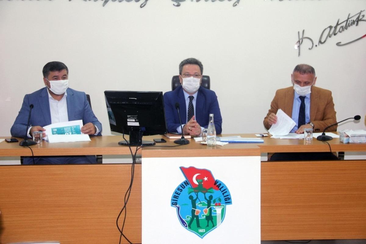 Giresun Valiliği&rsquo;nde Kurban Bayramı &ouml;ncesi pandemi toplantısı