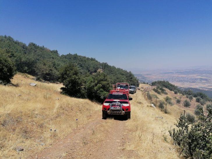 Nurdağı’nda orman alanda yangın G4