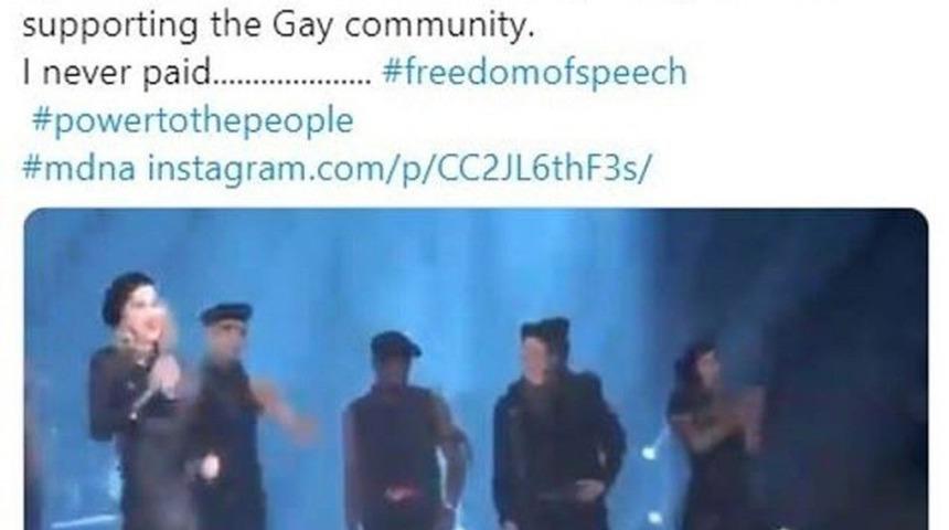 Rusya&rsquo;dan Madonna&rsquo;ya 1 milyon dolarlık ceza