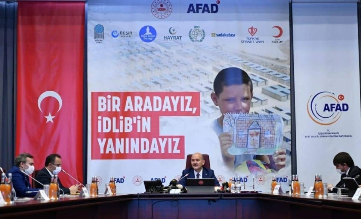 Kastamonulu yardımseverler İdlib&rsquo;te 109 briket ev yaptıracak