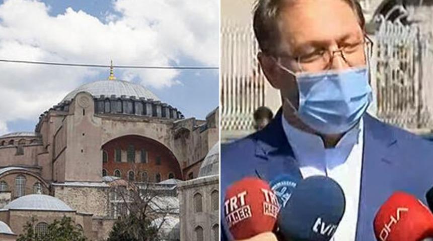 Diyanet İşleri Başkanı a&ccedil;ıkladı! İşte Ayasofya'da ilk namazın ayrıntıları