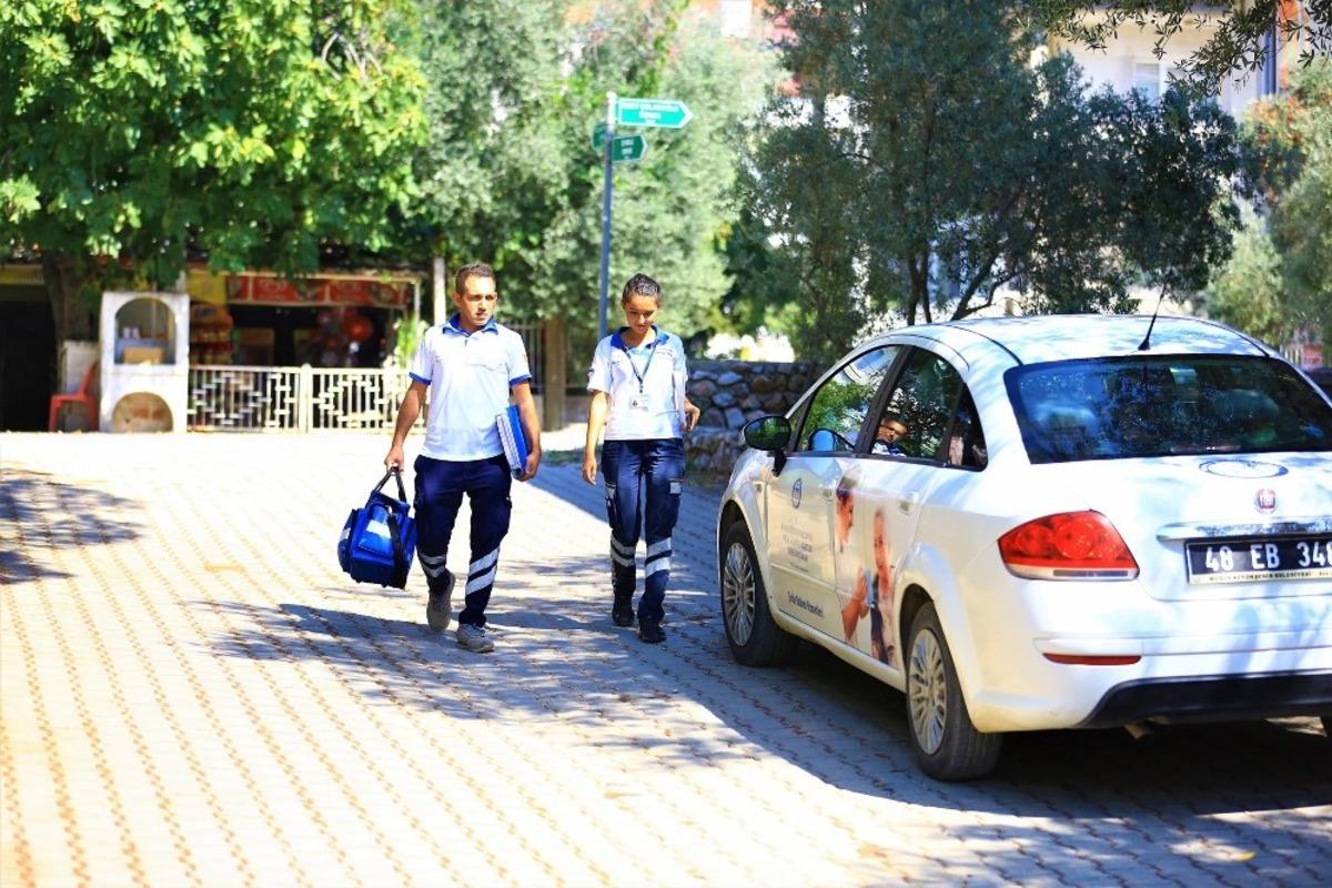 Muğla B&uuml;y&uuml;kşehir &lsquo;Evde Bakımla&rsquo; 165 tıbbi bakım ger&ccedil;ekleştirdi