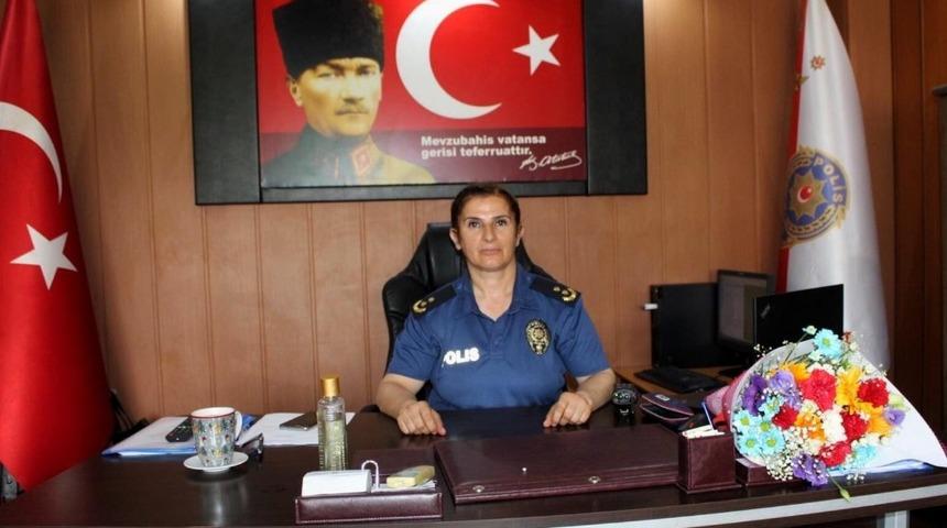 Samandağ Emniyet M&uuml;d&uuml;r&uuml; Asuman Karacık g&ouml;reve başladı