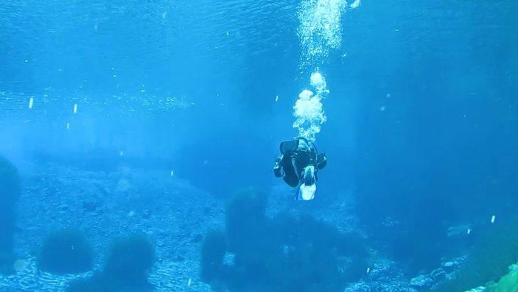 Bozkırın nazar boncuğu Gökpınar Gölü sualtı güzelliğiyle hayran bıraktı G1