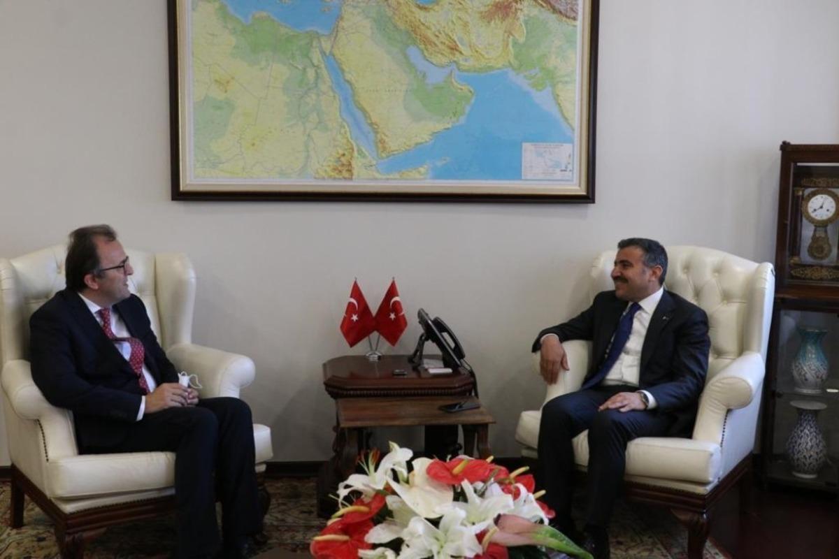 BİK Genel M&uuml;d&uuml;r&uuml; Duran D&uuml;zce&rsquo;de ziyaretlerde bulundu