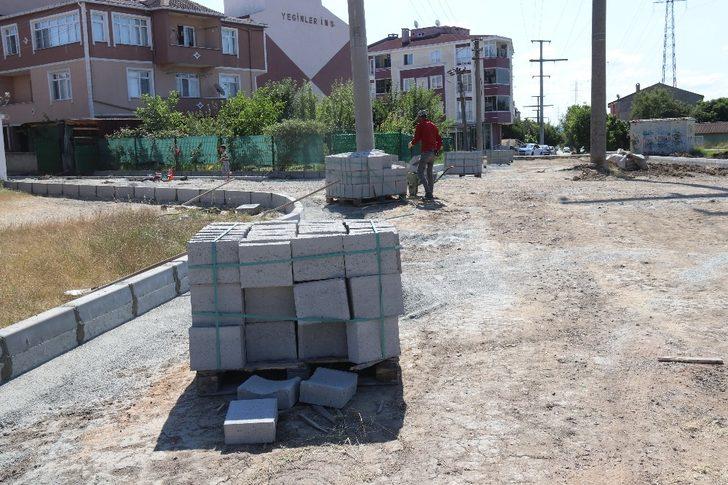 Ergene Belediyesi yol yapım çalışmalarına devam ediyor G2