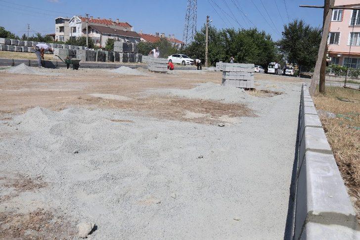 Ergene Belediyesi yol yapım çalışmalarına devam ediyor G4