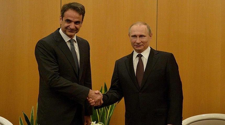 Putin-Miçotakis arasında Ayasofya görüşmesi