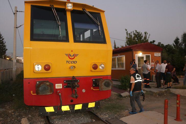 Demir yolu iş otosunun çarptığı kişi ağır yaralandı G1